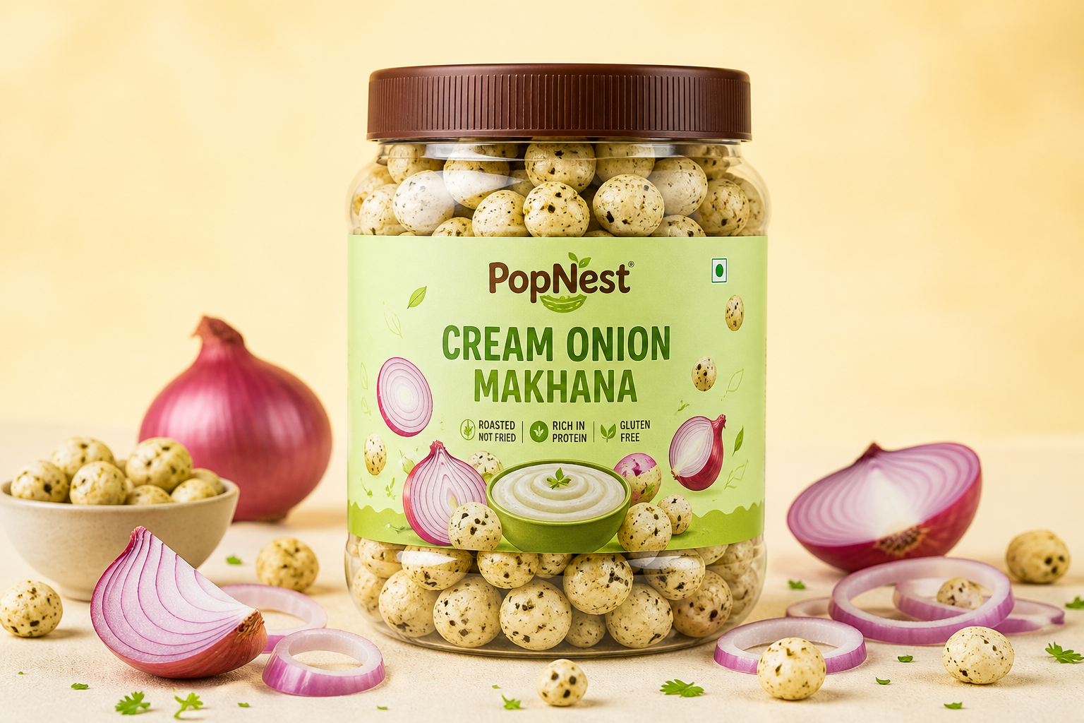 Cream & Onion Makhana